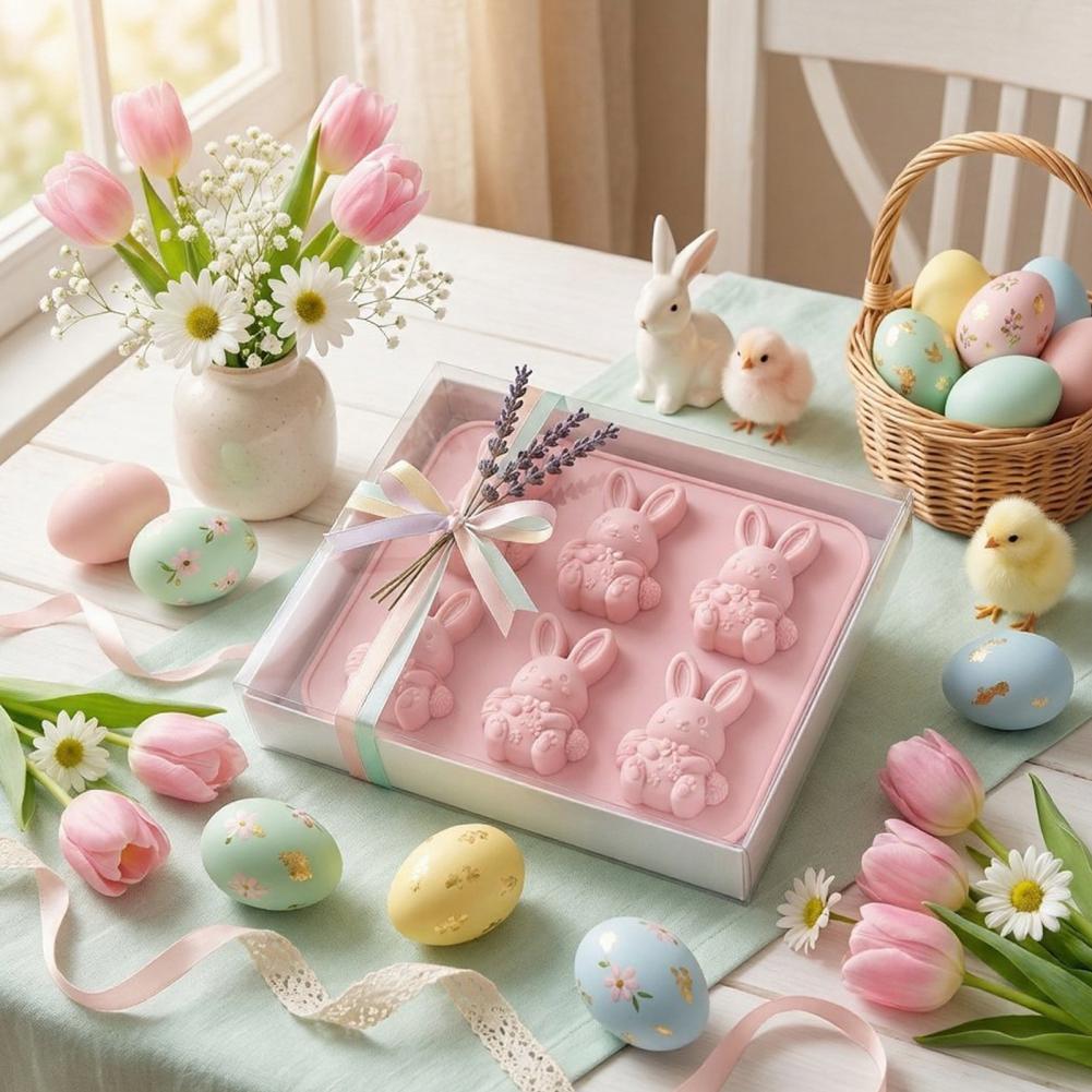 Bunny Cake Mold - Paskalya Buz Kalıbı Paskalya Tavşanı Kalıp