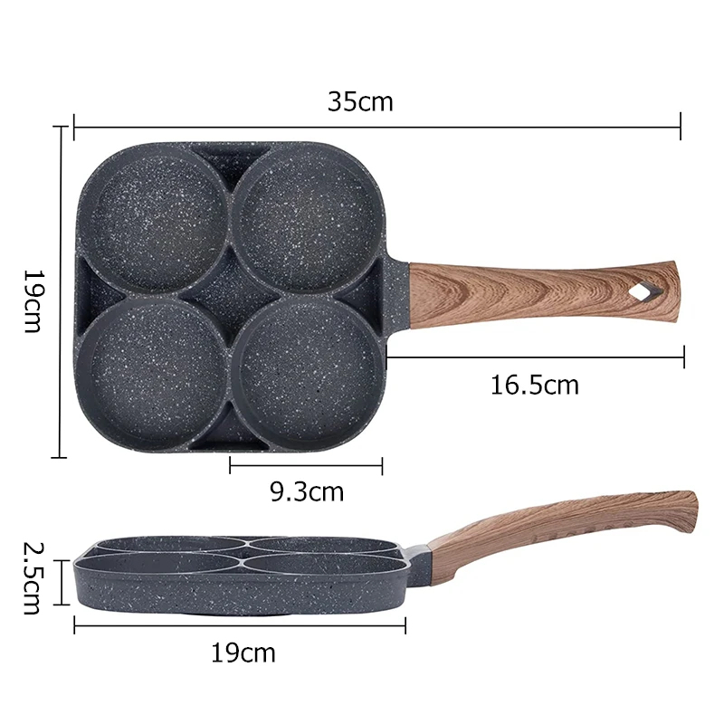 Krep ve Yumurta Tavası 4 Bölme - Egg Waffle Pan incelemesi ve fiyatı