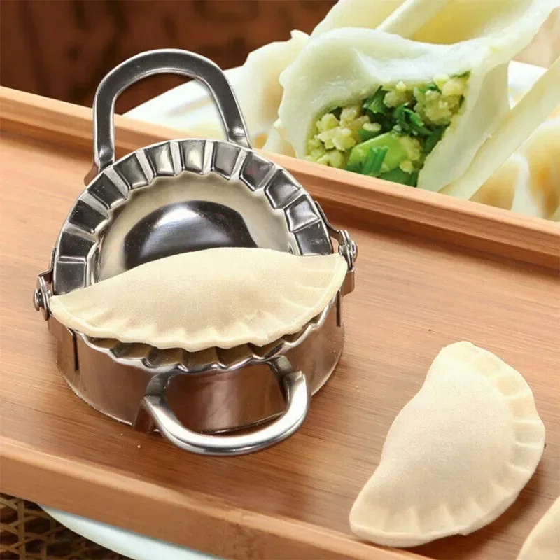 Hamur Kesici Kalıp, Paslanmaz  - Dumpling Press Set incelemesi ve fiyatı