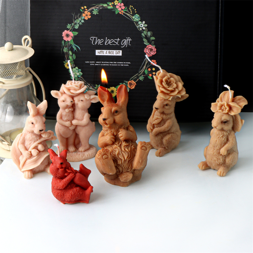 3D Çiçek Tavşan Mum silikon ka - Bunny Cake Mold incelemesi ve fiyatı