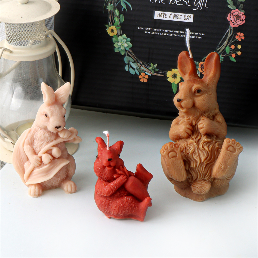 3D Çiçek Tavşan Mum silikon ka - Bunny Cake Mold incelemesi ve fiyatı